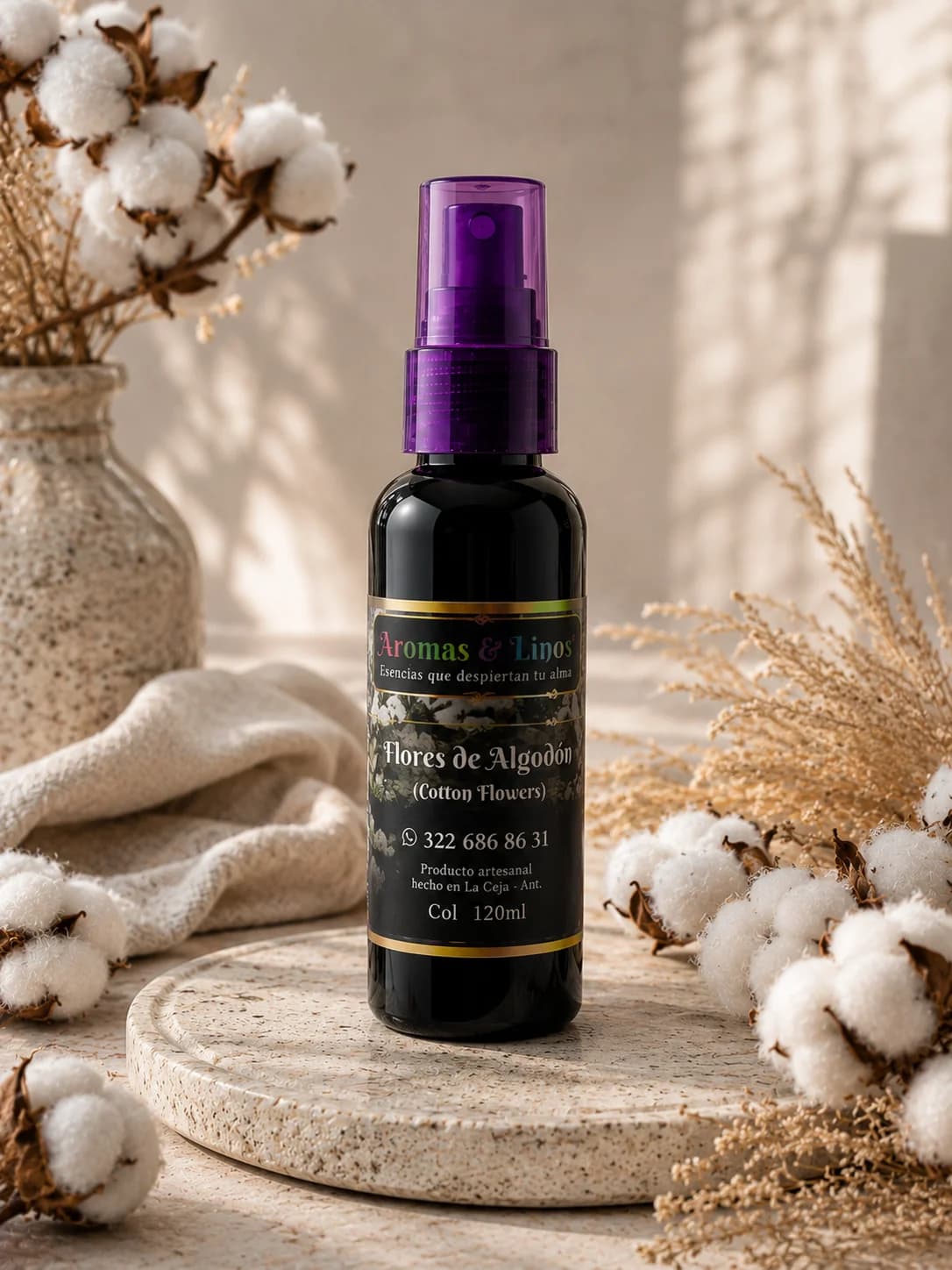 Flores de Algodón 120ml